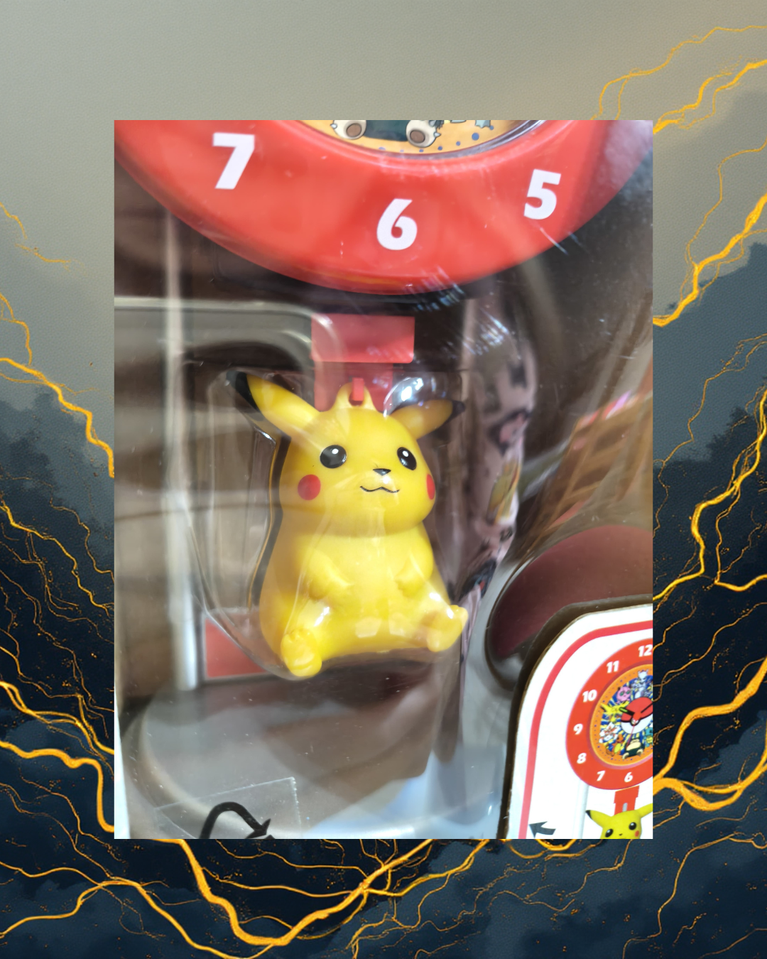 Orologio pendolo Pokemon merchandise ufficiale con licenza decorazione nerd