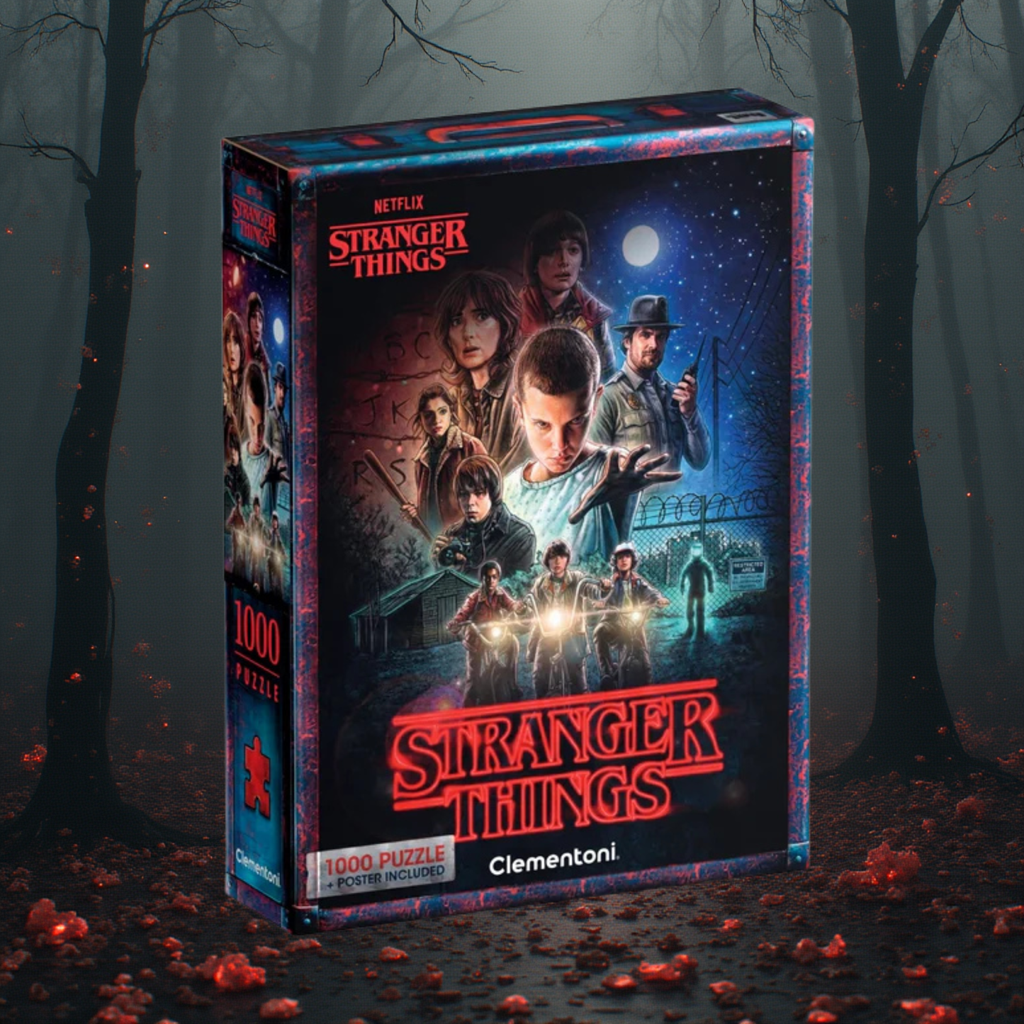 Puzzle Stranger Things Stagione 1 - 1000 Pezzi Clementoni Ufficiale
