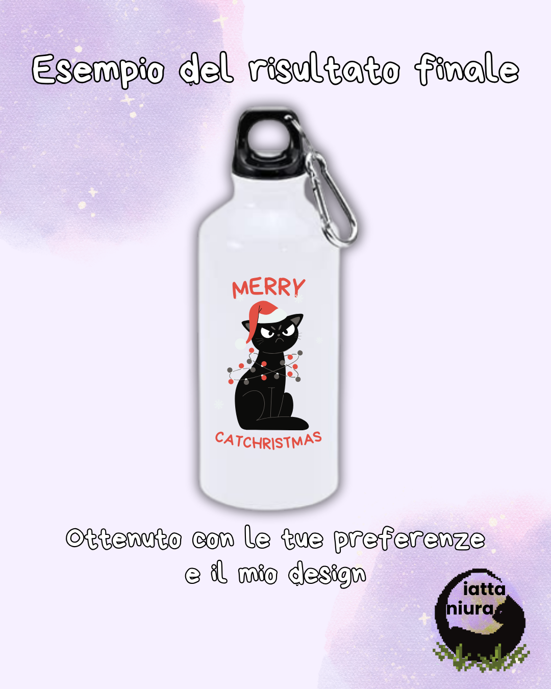 Borraccia Alluminio - Grafica Personalizzata