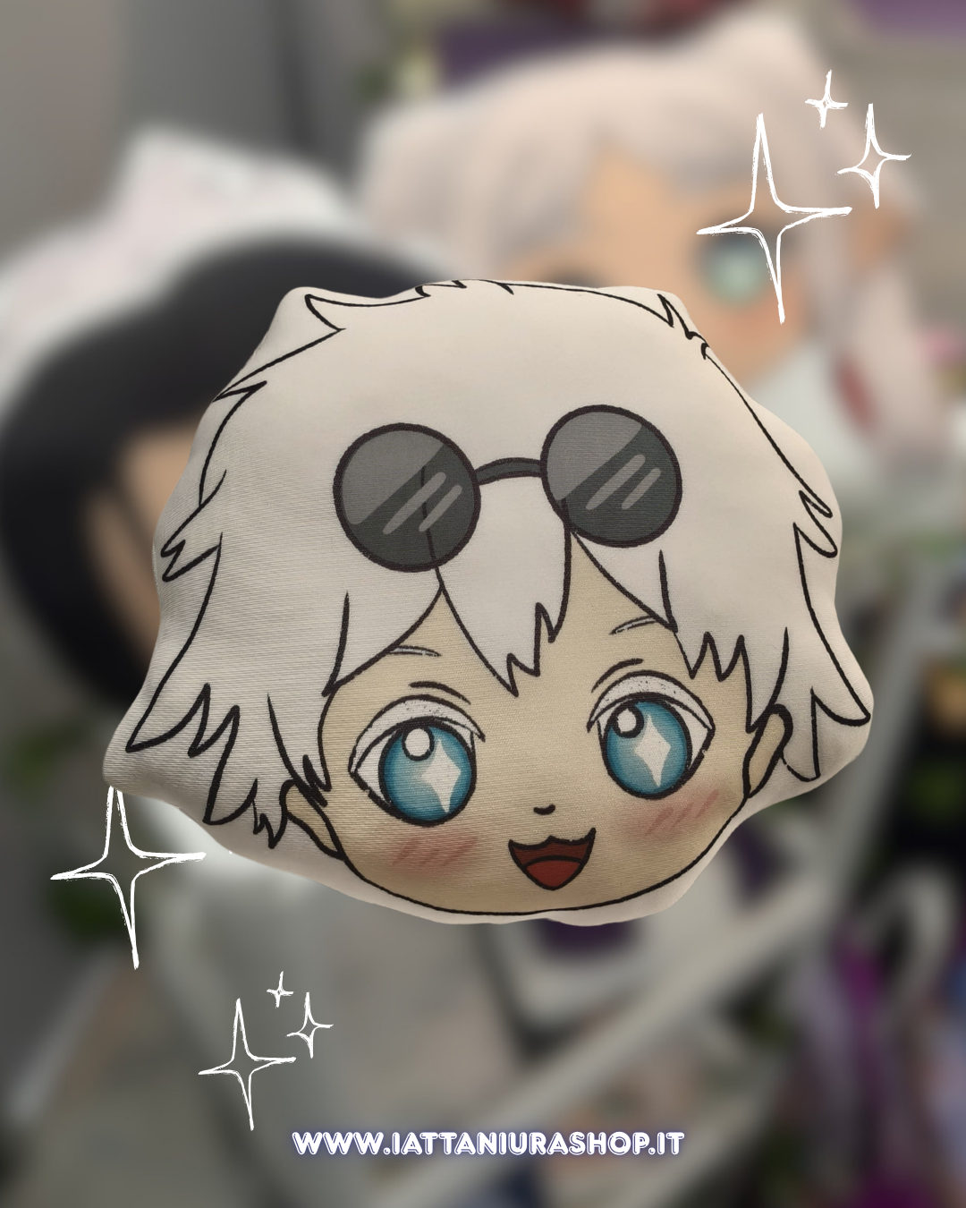 Cuscino squishy (Satoru) - Fatto a mano