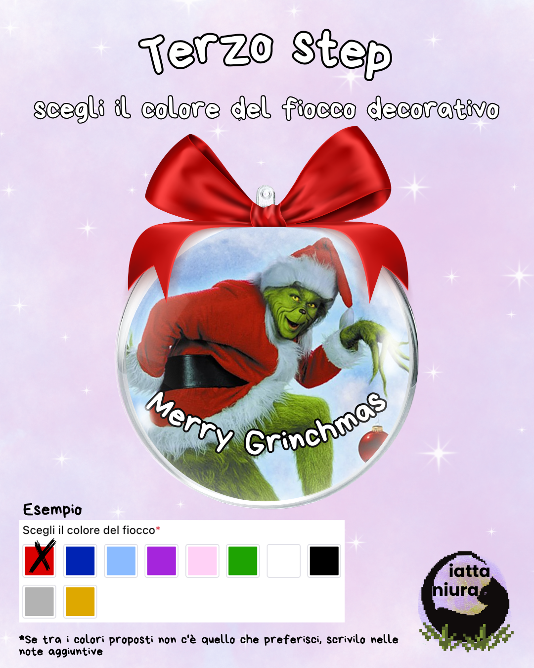 Sfera di Natale Personalizzata - Plexiglass