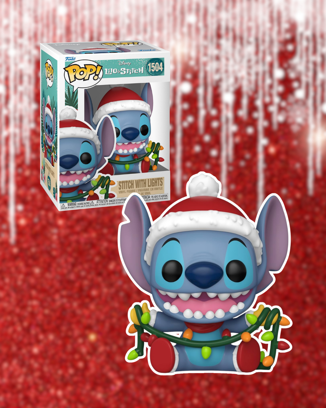 Funko Pop! Stitch with lights #1504 - Lilo&Stitch