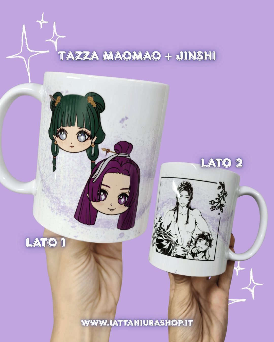 Tazza Jinshi e Maomao - Fatta a mano