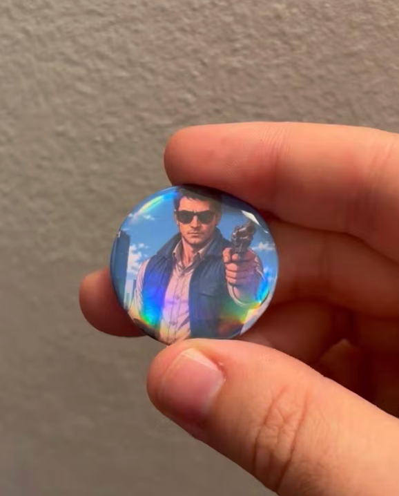 Spilla personalizzata 32 mm