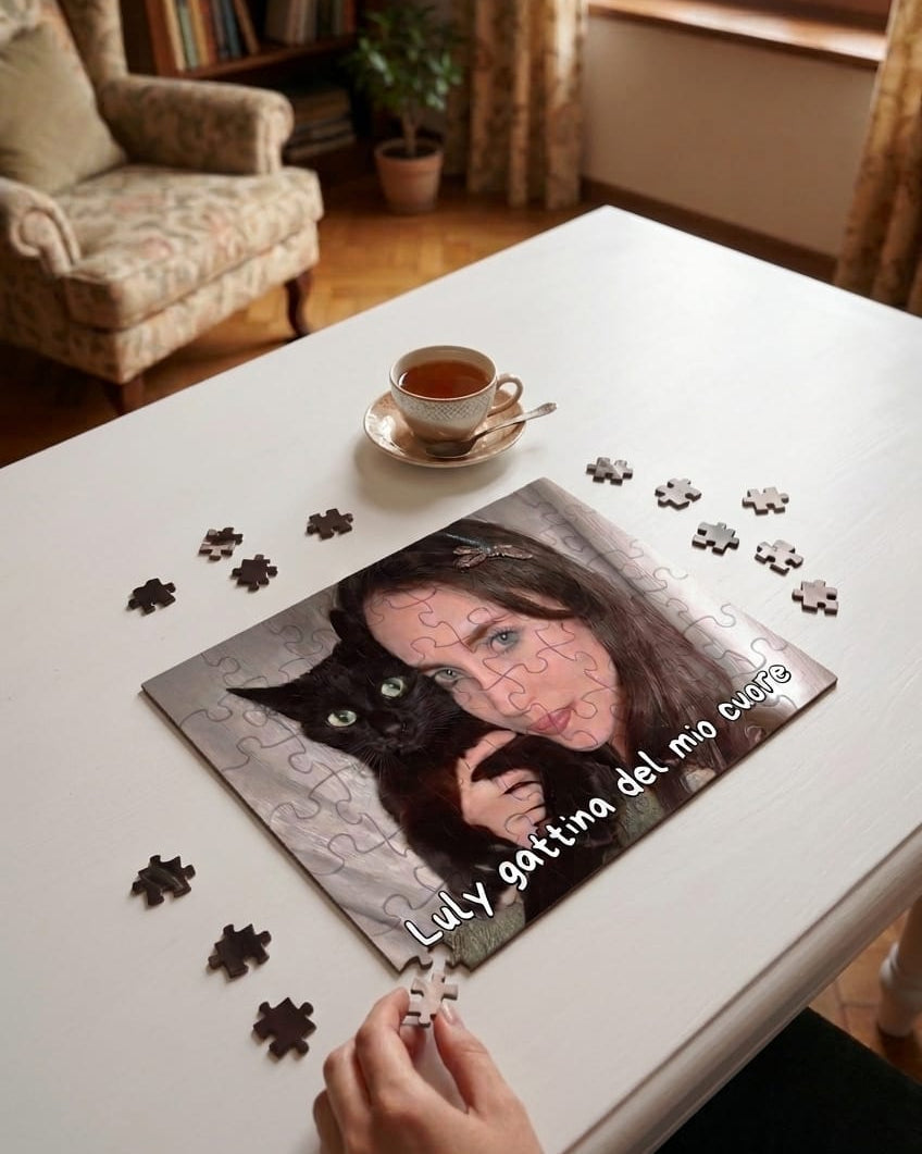 Custom-Designed Puzzle - Handmade
