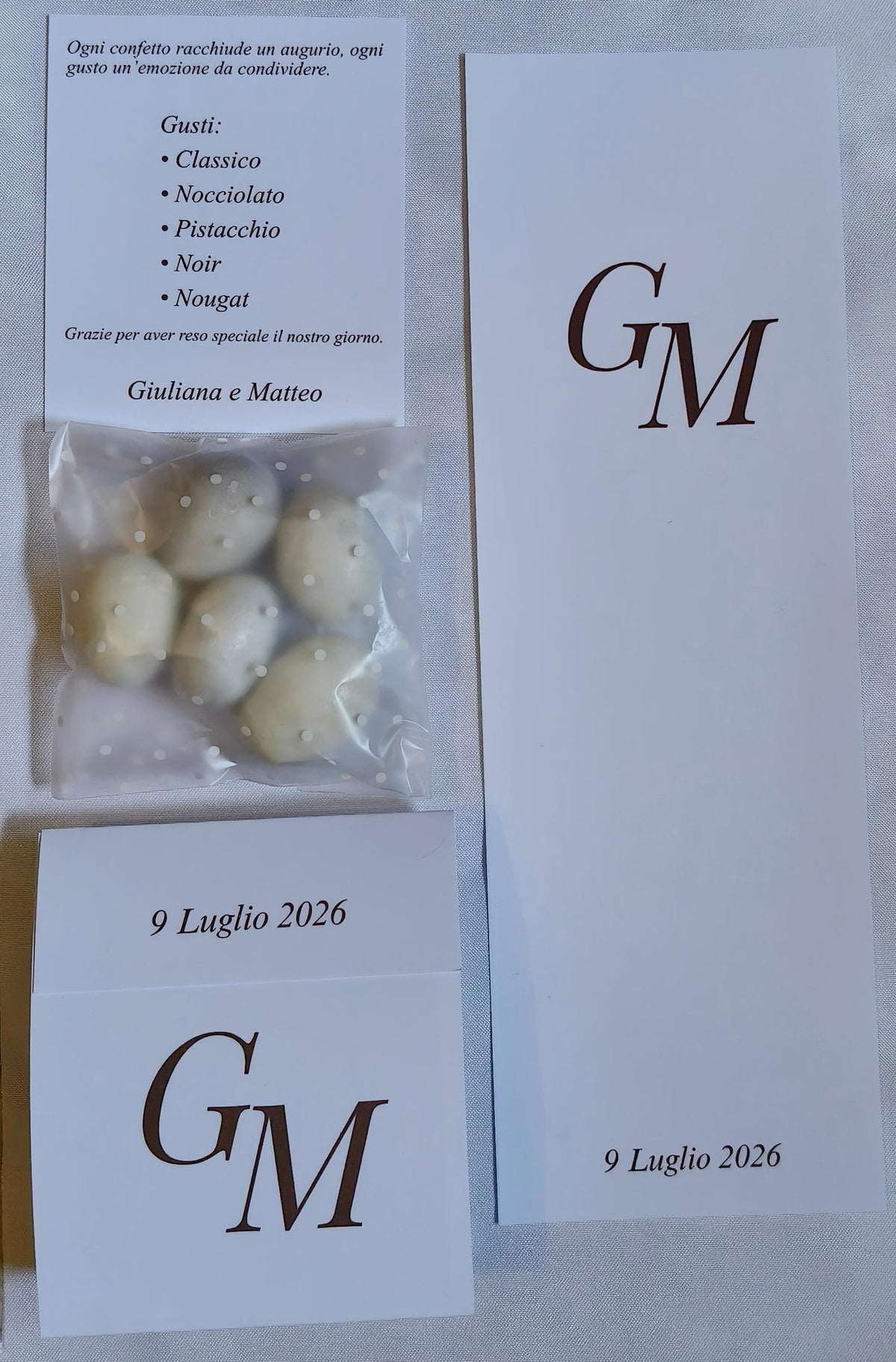 110 scatoline personalizzate portaconfetti