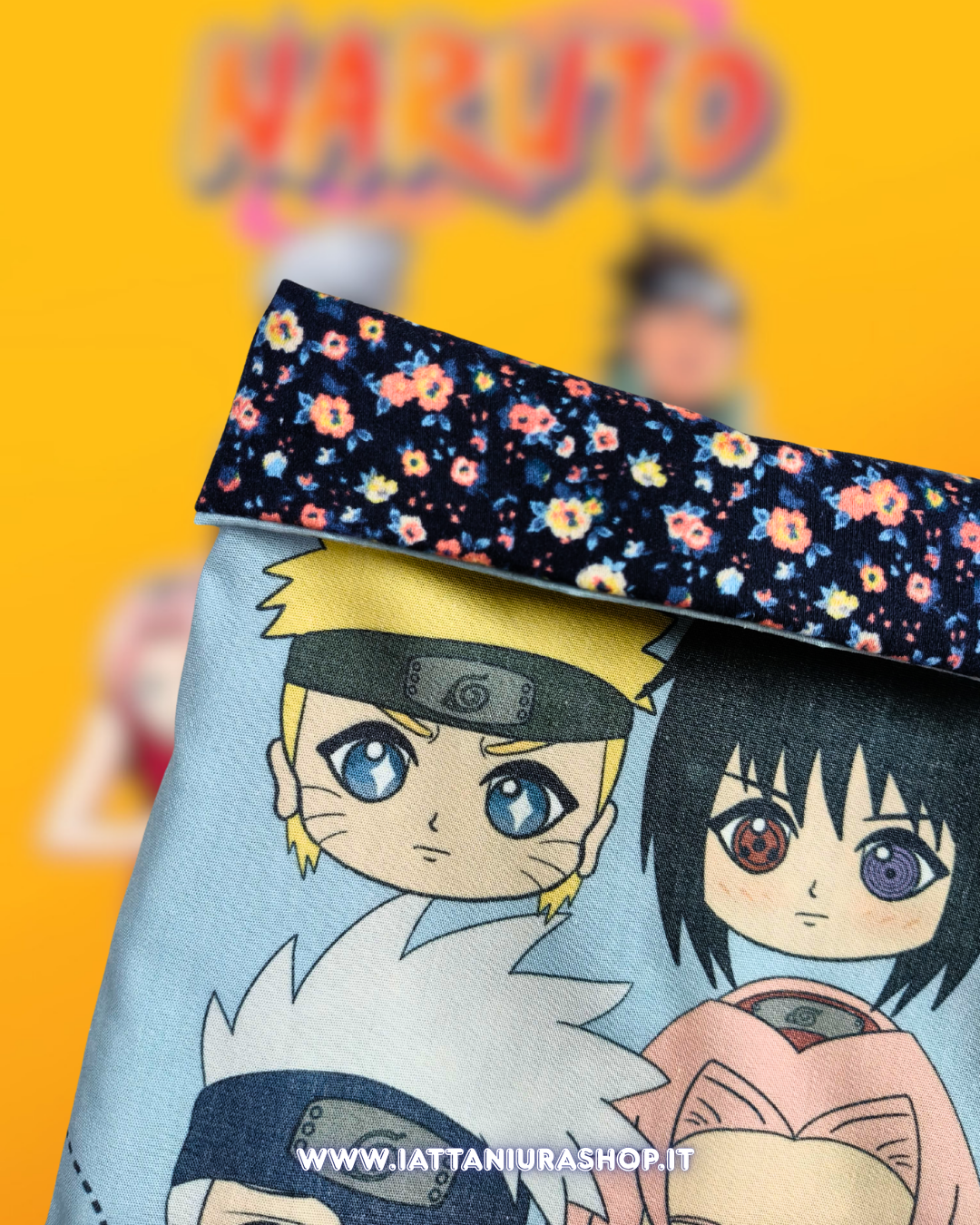 Astuccio libro (Naruto) - Fatto a mano