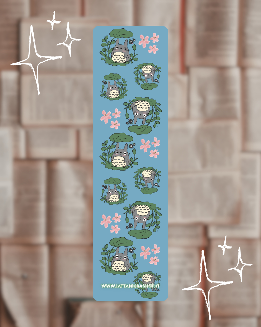 Segnalibro a tema (Animale delle foreste magiche) - Grafica esclusiva, Plastificato