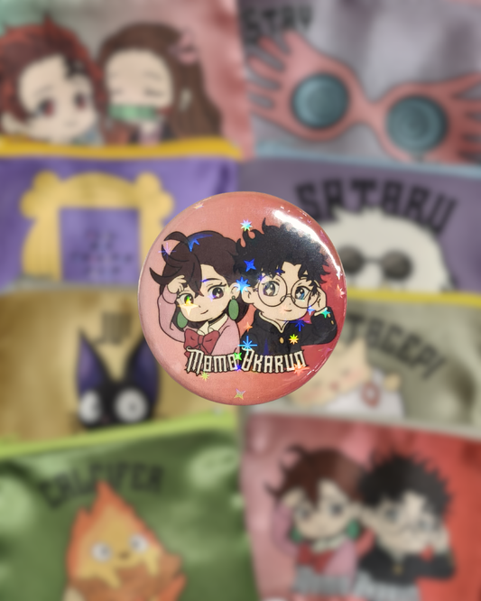 Spilla glossy (Spiriti e Alieni) - Fatto a mano