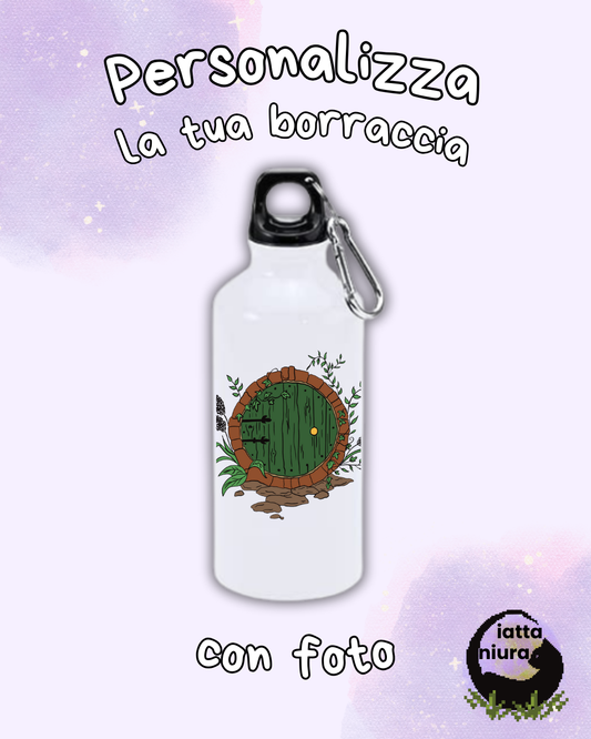 Borraccia Alluminio - Personalizzata Foto