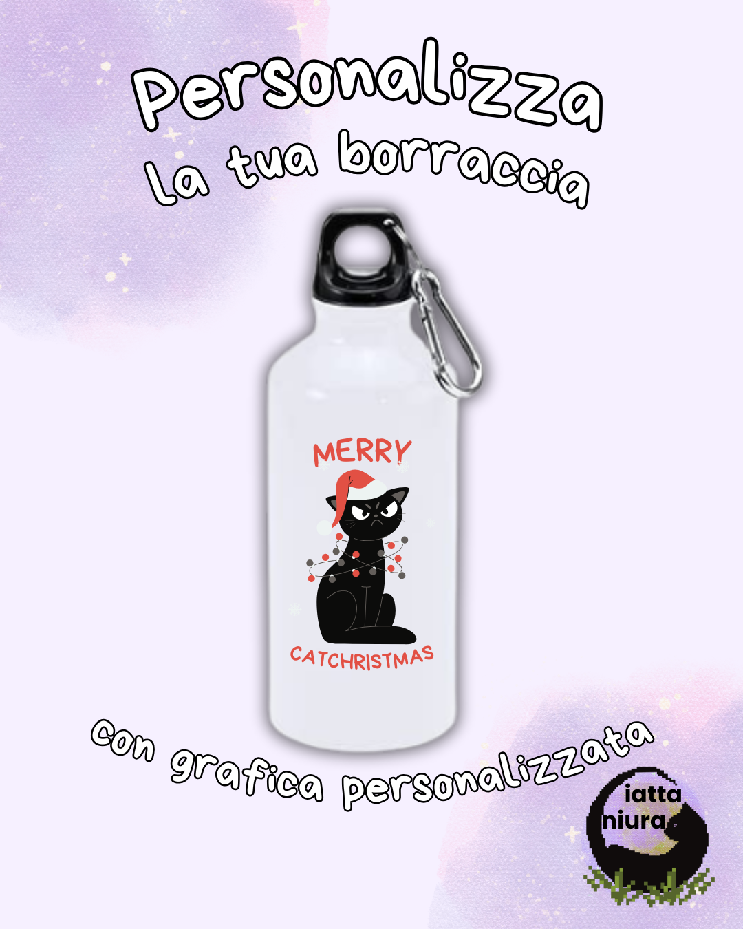 Borraccia Alluminio - Grafica Personalizzata