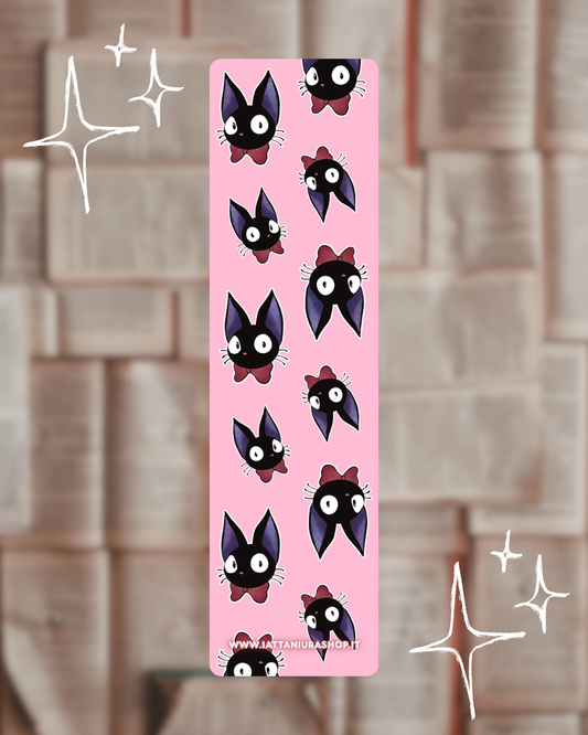 Segnalibro a tema (Gatto consegne a domicilio) - Grafica esclusiva, Plastificato