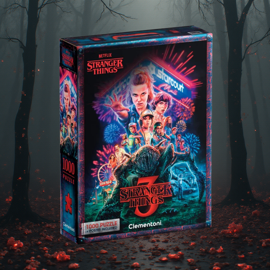 Puzzle Stranger Things Stagione 3 - 1000 Pezzi Clementoni Ufficiale