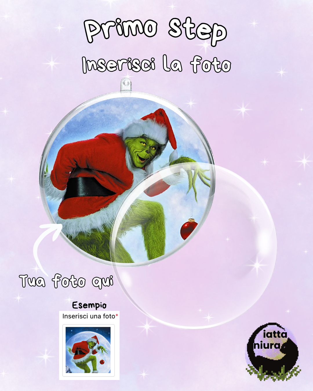 Personalized Christmas Ball - Handcrafted Plexiglass