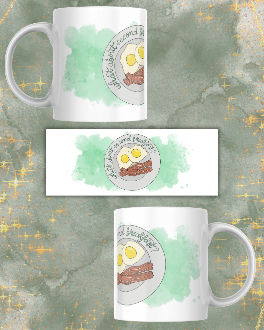 Tazza ceramica artigianale con illustrazione piccolo eroe fantasy