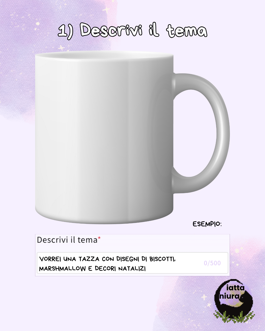 Tazza Personalizzata Artigianale - Grafica Personalizzata