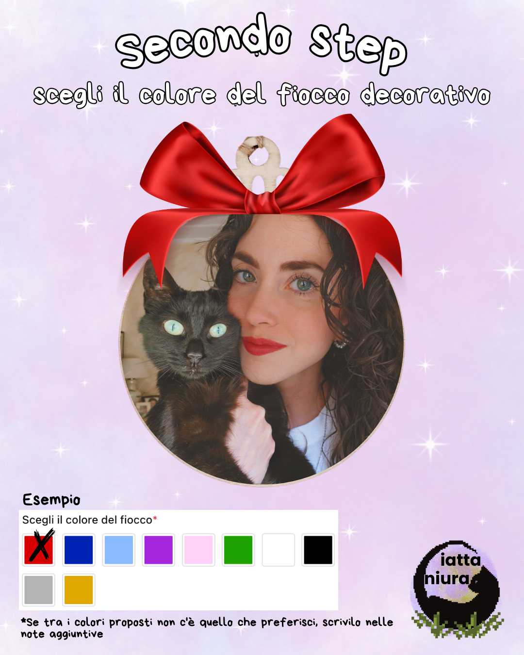 Sfera di Natale Personalizzata con Foto - Legno