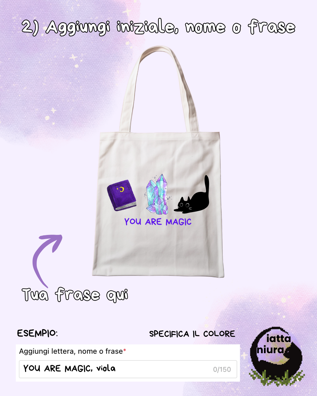 Shopper Tote Bag - Grafica Personalizzata