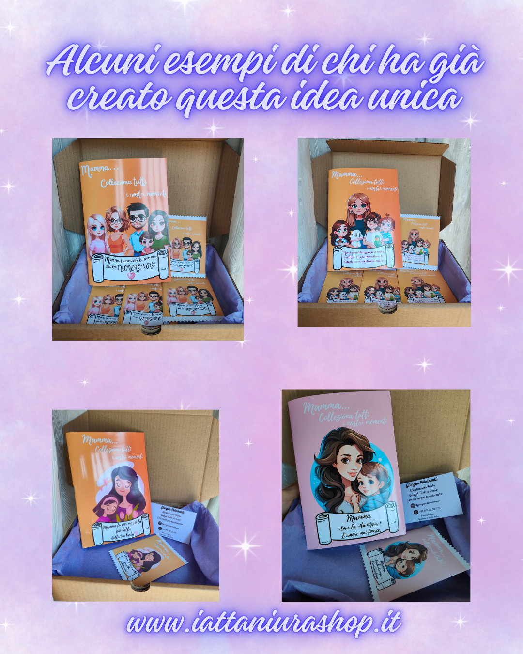 Album Figurine Personalizzato con 24 Foto - Artigianale
