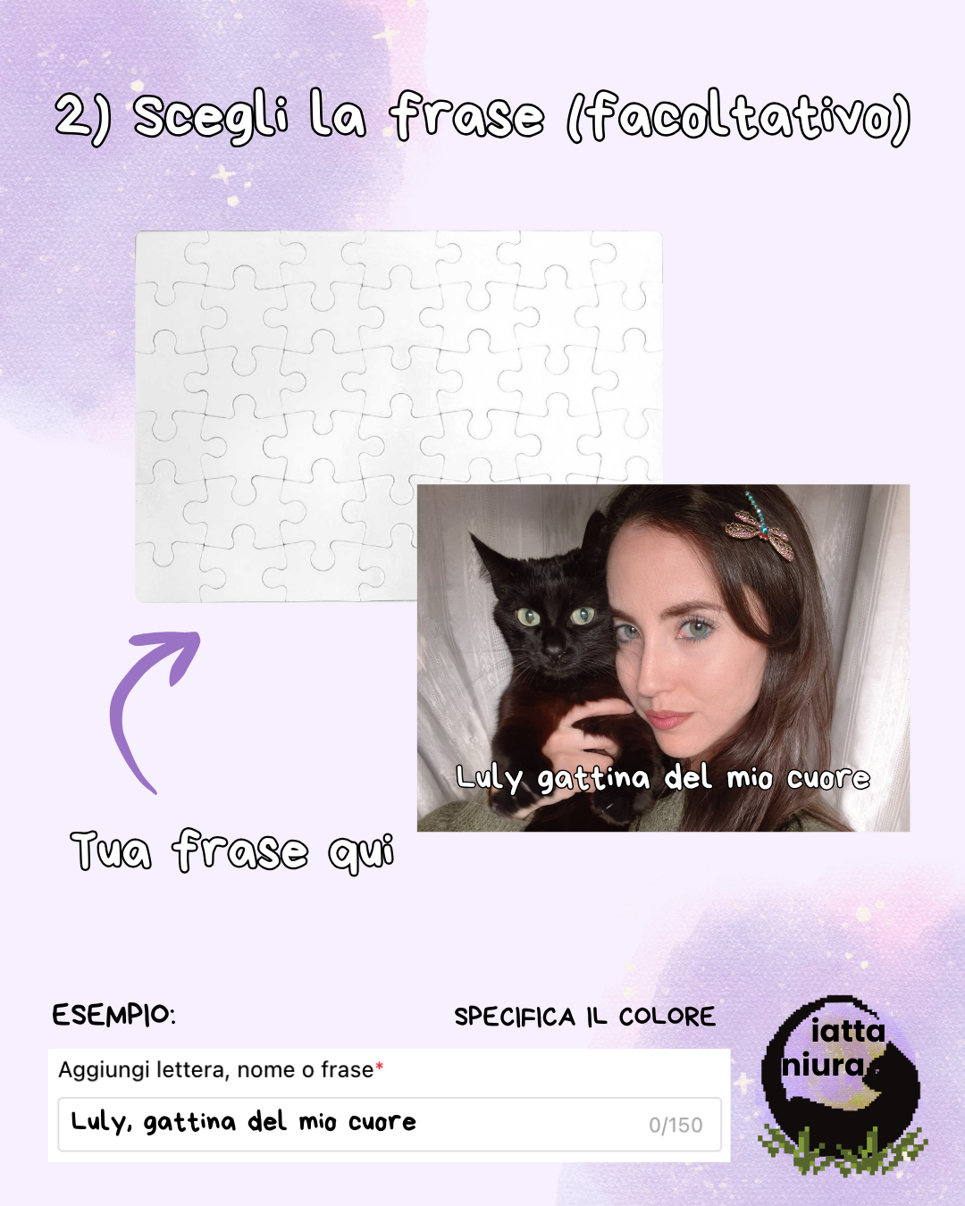 Puzzle con Grafica Personalizzata - Artigianale