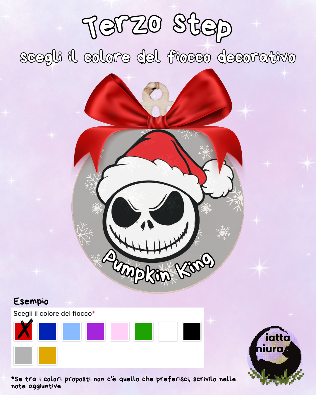 Sfera di Natale Personalizzata - Legno