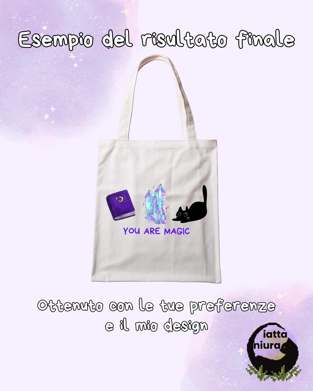 Shopper Tote Bag - Grafica Personalizzata