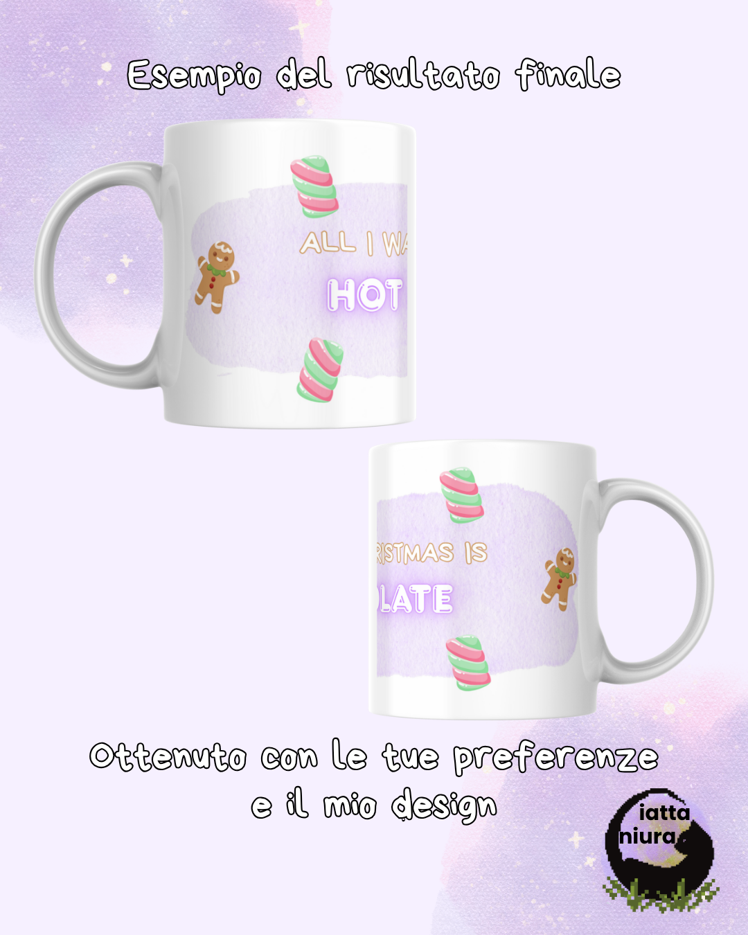 Tazza Personalizzata Artigianale - Grafica Personalizzata