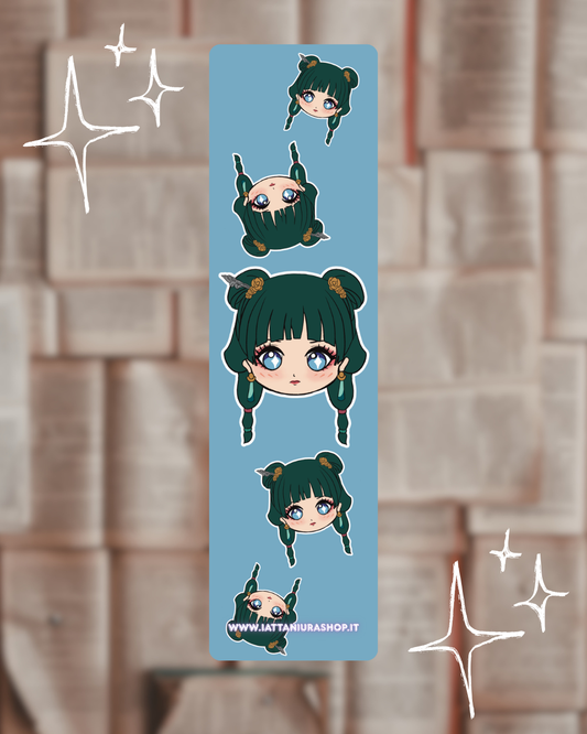 Segnalibro a tema anime (Speziale) - Grafica esclusiva, Plastificato