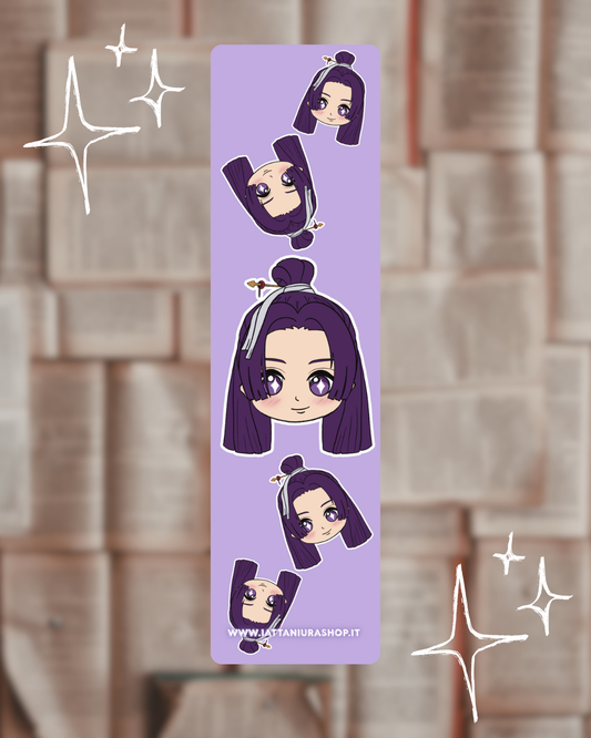 Segnalibro a tema anime (Re della luna) - Grafica esclusiva, Plastificato