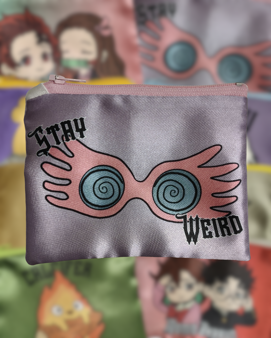 Portamonete (Occhiali magici) - Fatto a mano