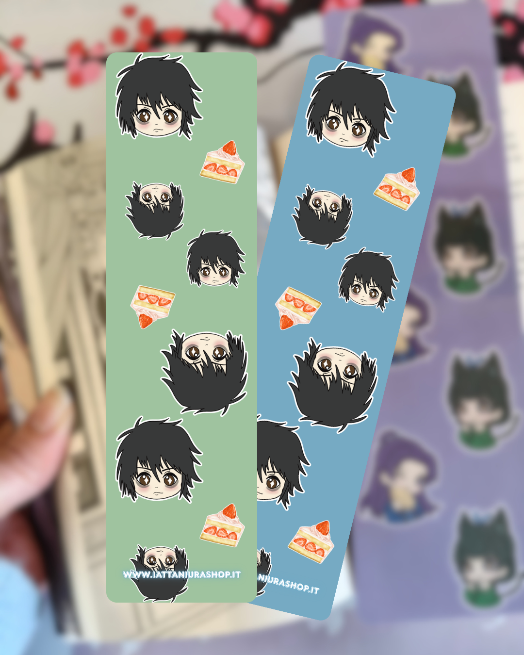 Segnalibro a tema (L Lawliet) - Grafica esclusiva, Plastificato