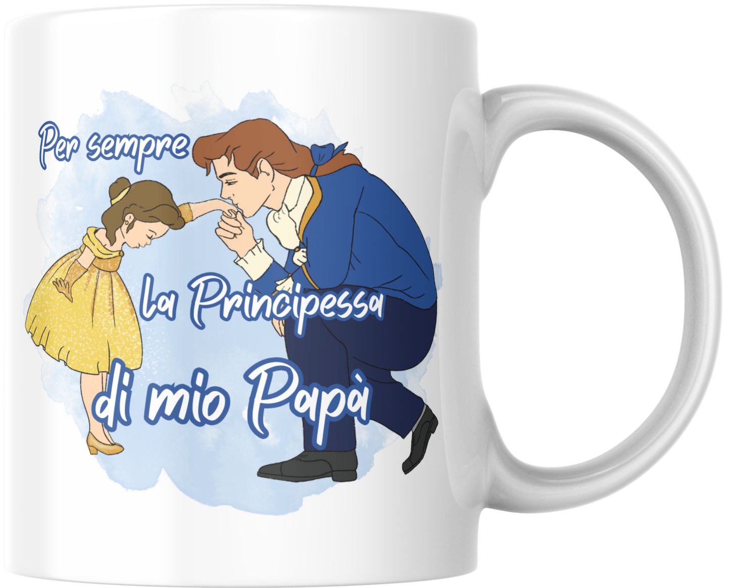 Tazza Principessa di Papà Personalizzata - Ceramica