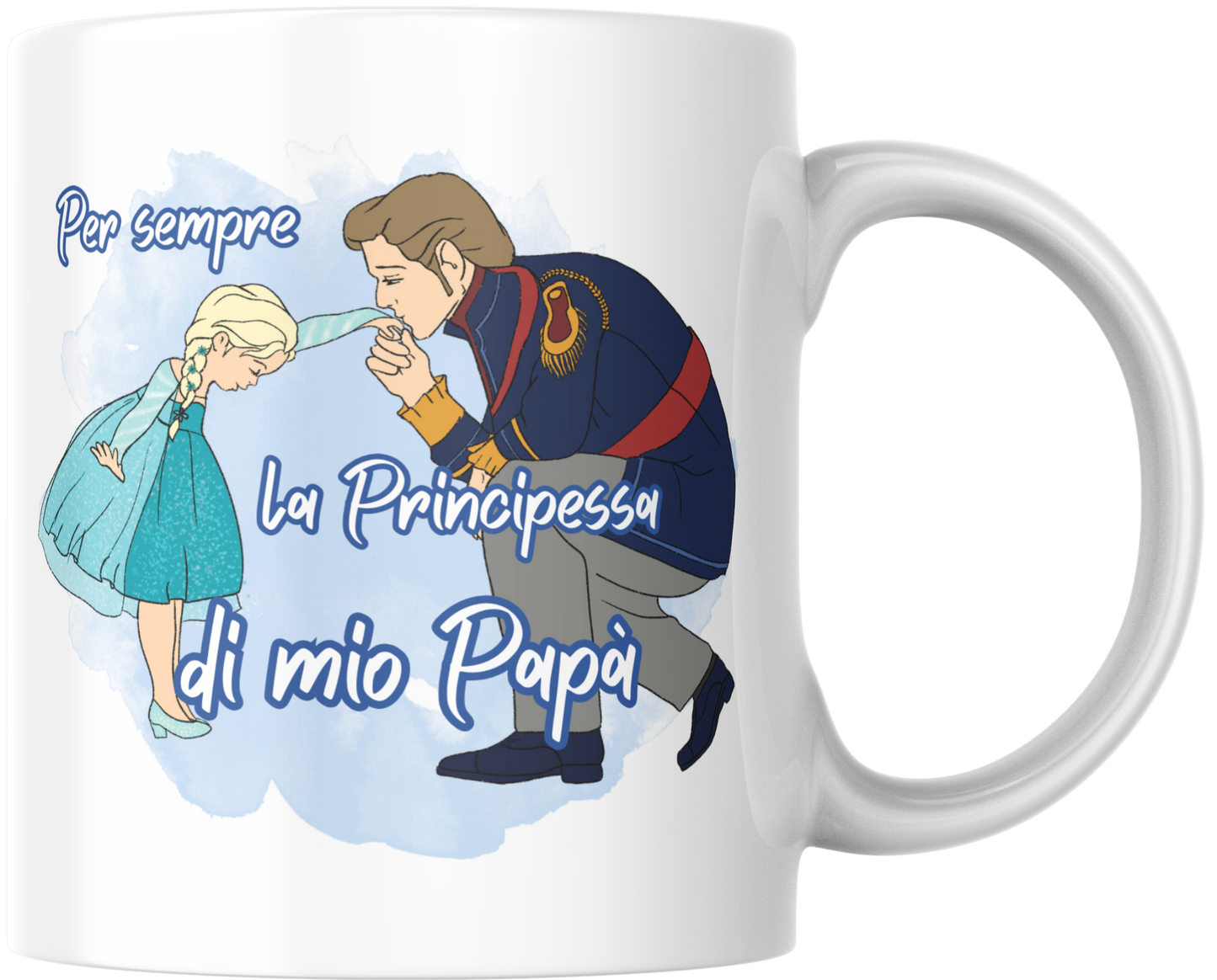 Tazza Principessa di Papà Personalizzata - Ceramica
