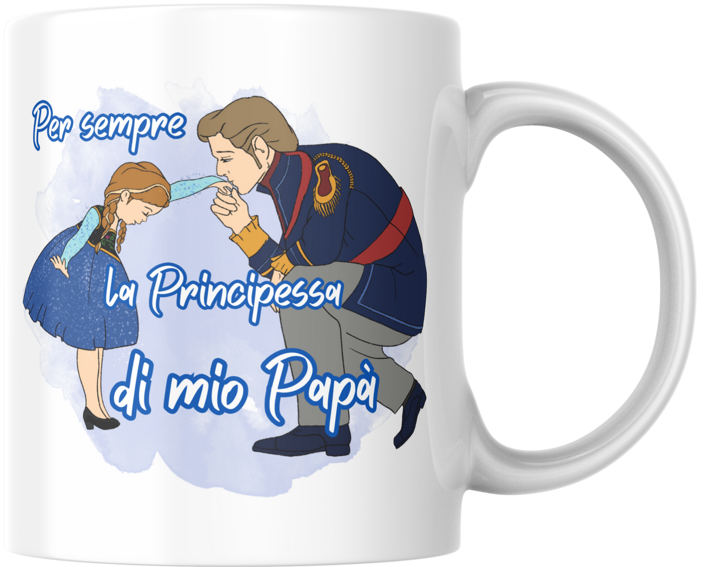Tazza Principessa di Papà Personalizzata - Ceramica