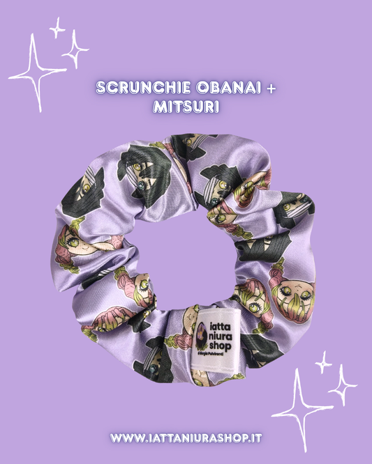 Scrunchie Obanai e Mitsuri