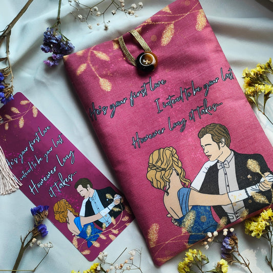 Set lettura artigianale umana e ibrido con astuccio libro e segnalibro paranormal romance