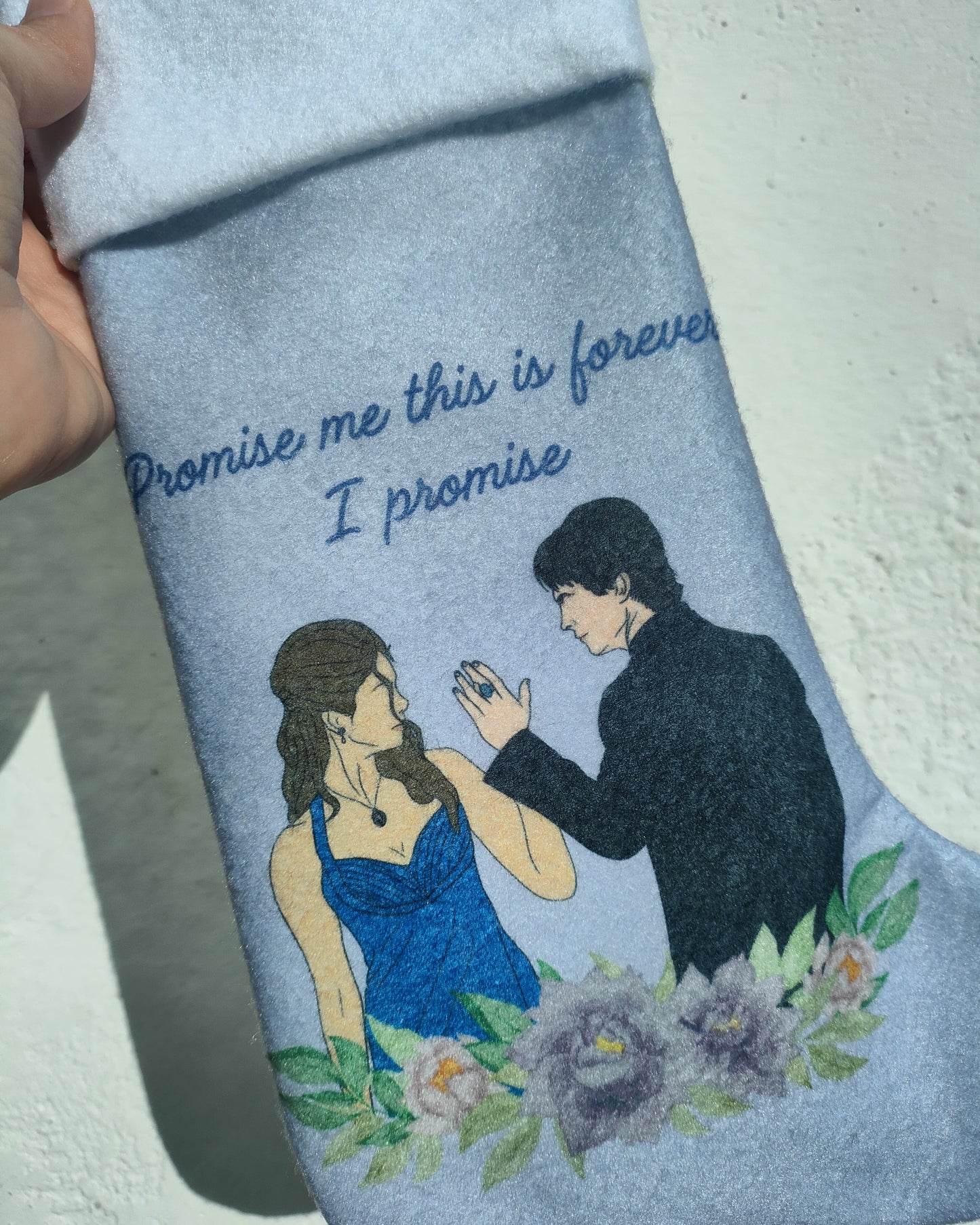 Personalized Epiphany Stocking in Felt - Handcrafted in Italy