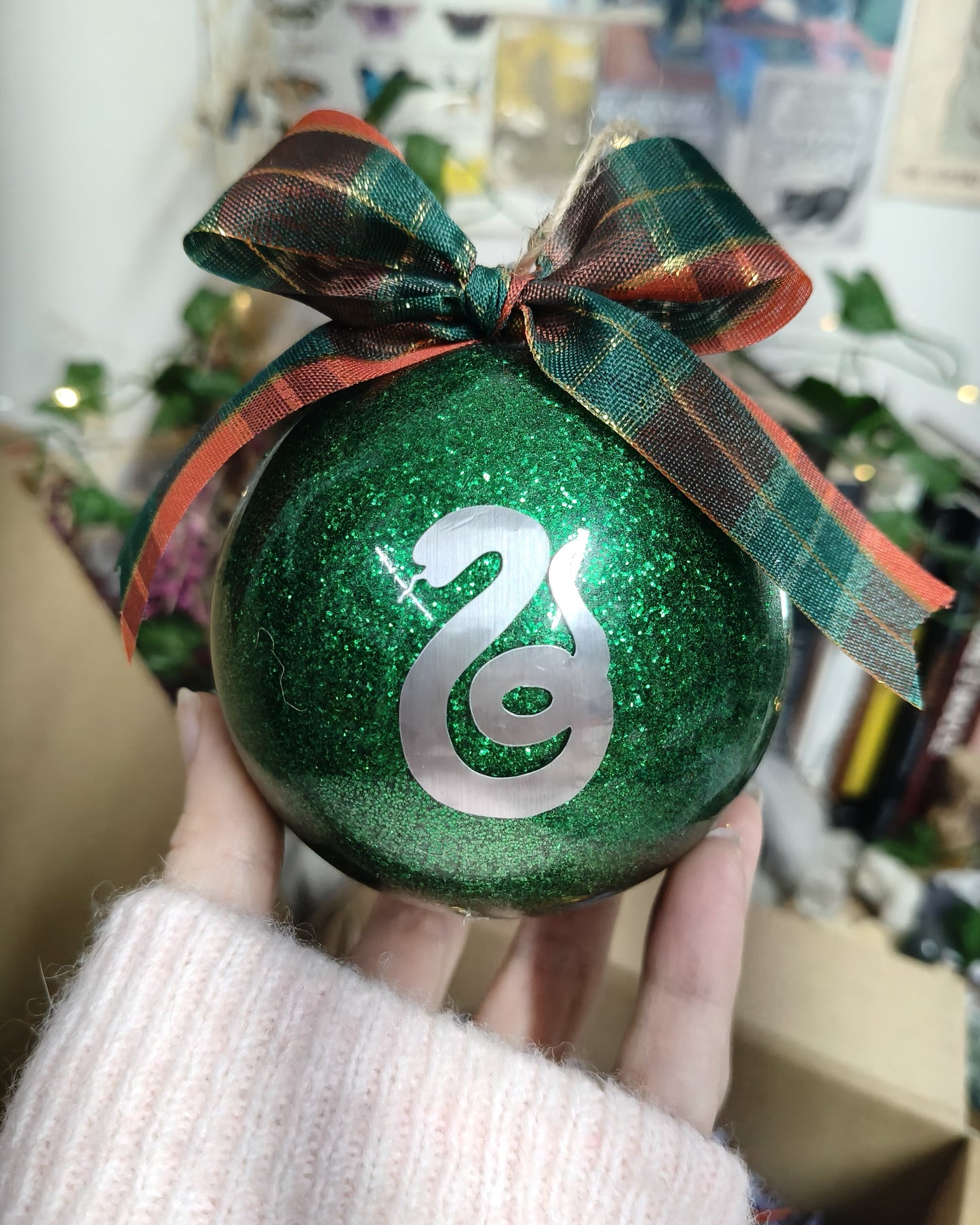 Sfera Natale Casa Serpente - Artigianale