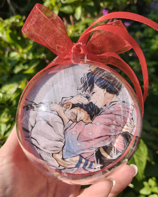 Christmas Sphere Third Crescent Moon - Plexiglass