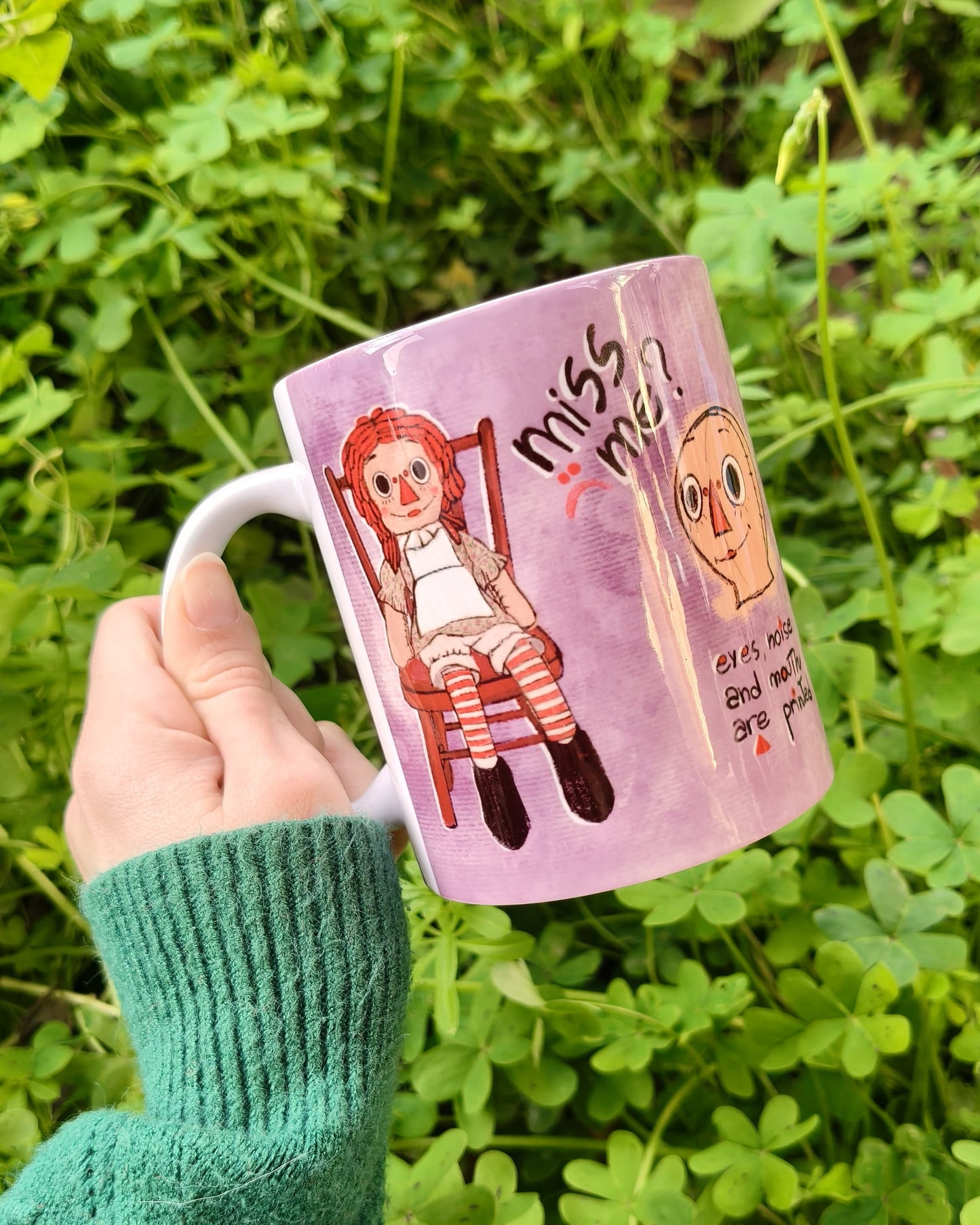Tazza Bambola Annabelle - Artigianale
