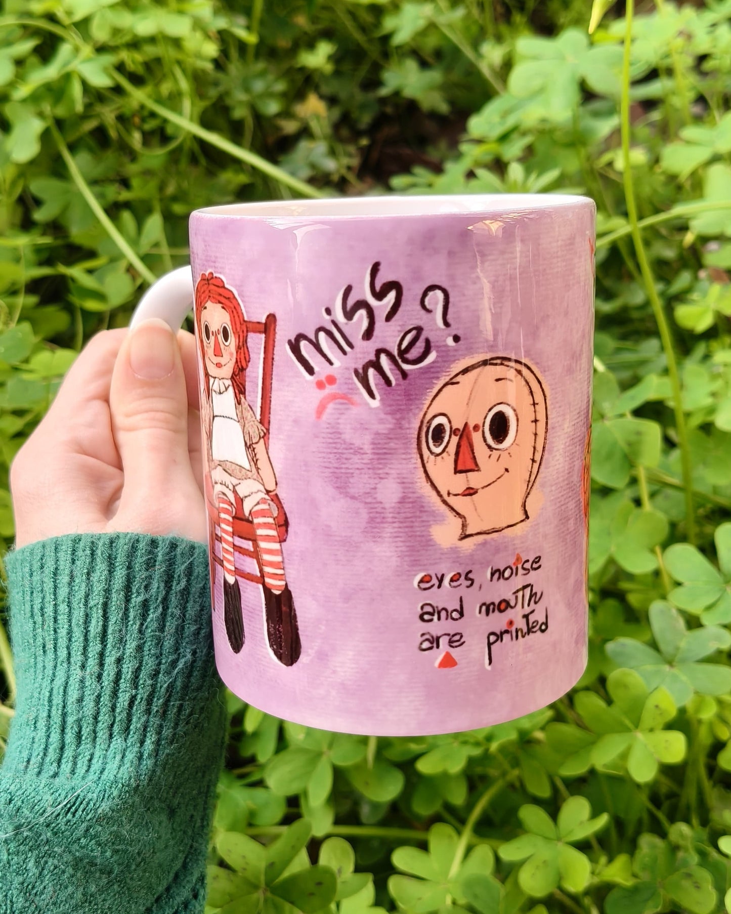 Tazza Bambola Annabelle - Artigianale