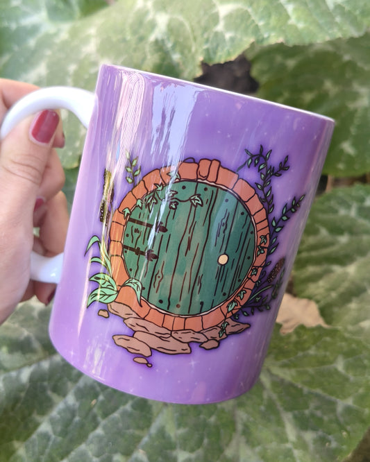 Tazza Porta Hobbit - Fatta a mano