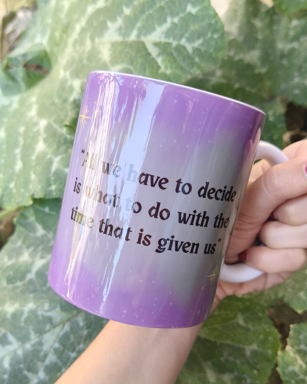 Tazza Porta Hobbit - Fatta a mano