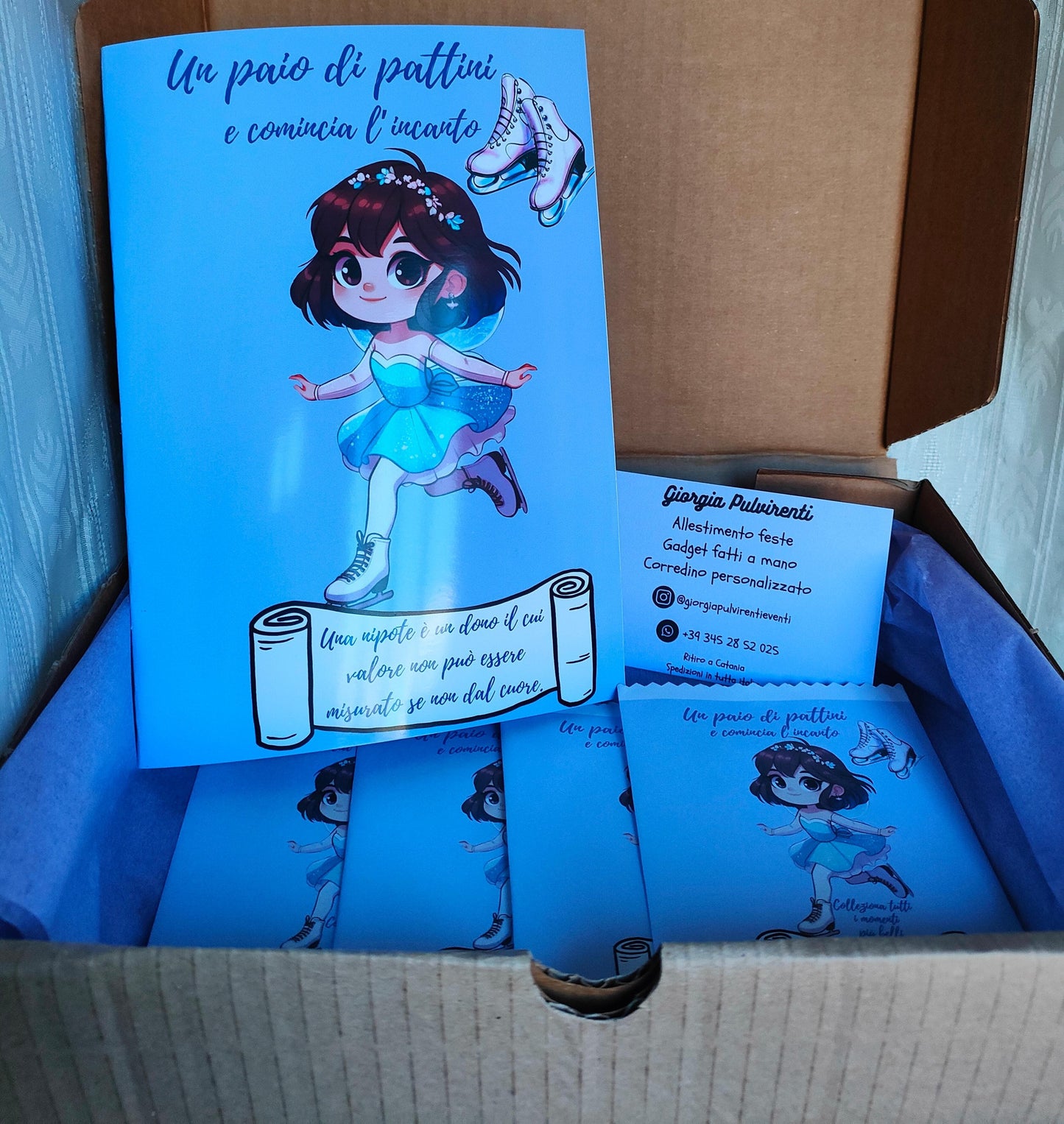 Album Figurine Personalizzato con 24 Foto - Artigianale