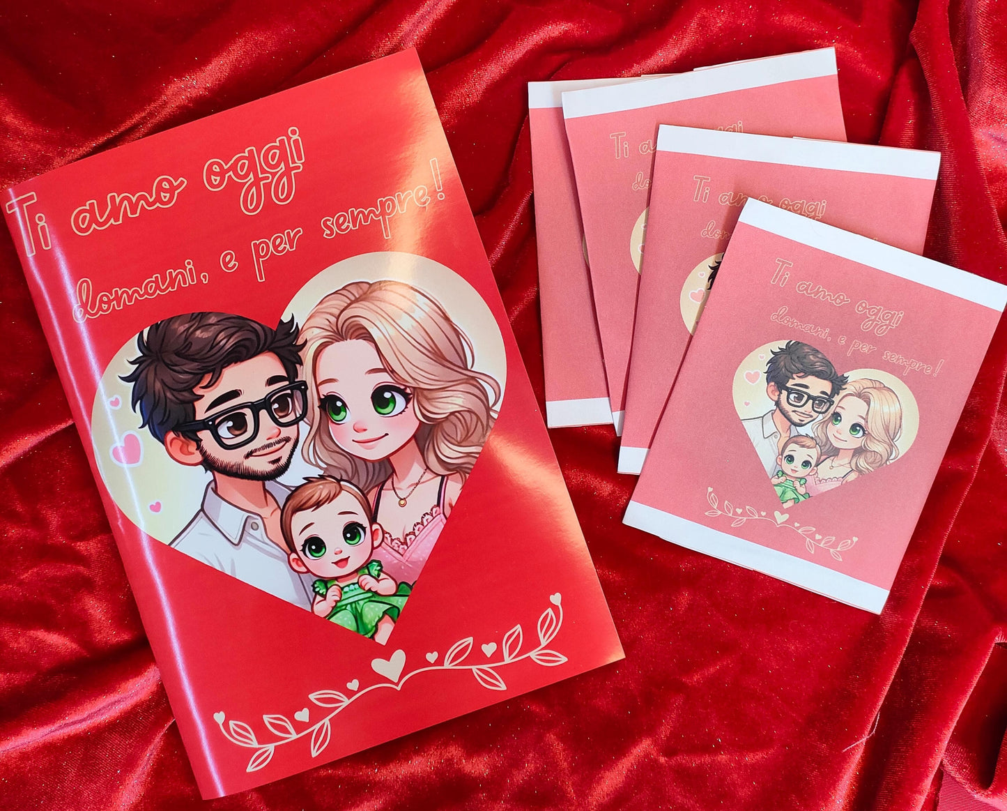 Album Figurine Personalizzato con 24 Foto - Artigianale
