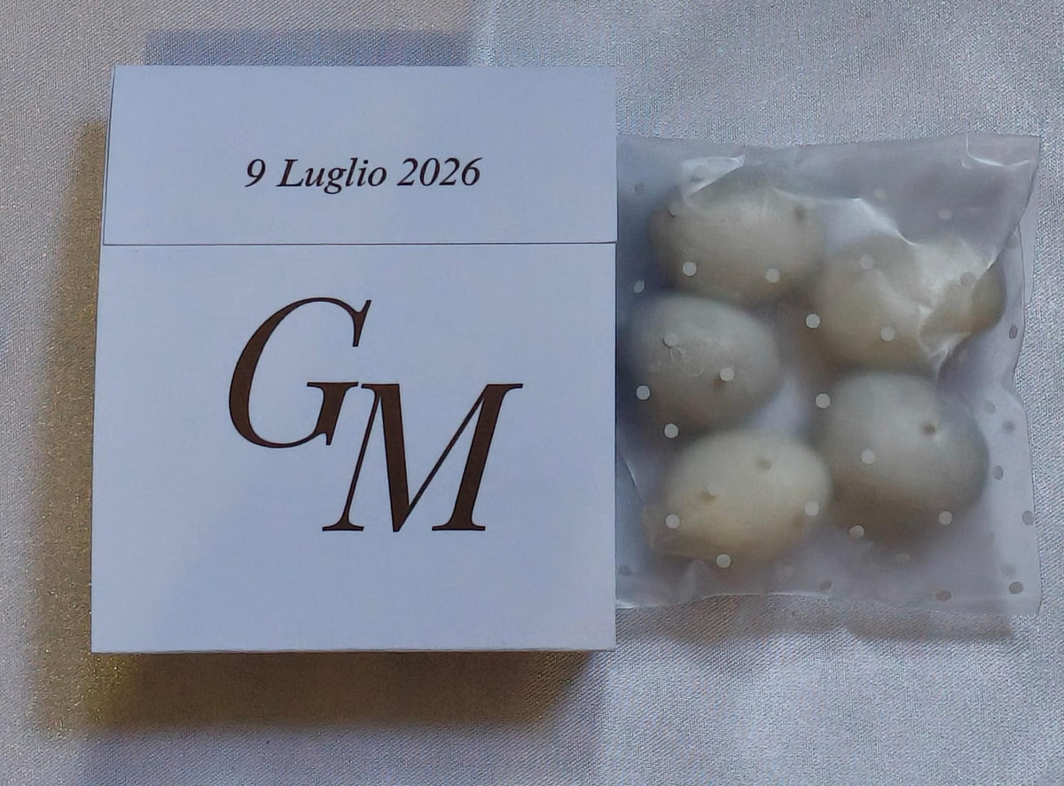 110 scatoline personalizzate portaconfetti