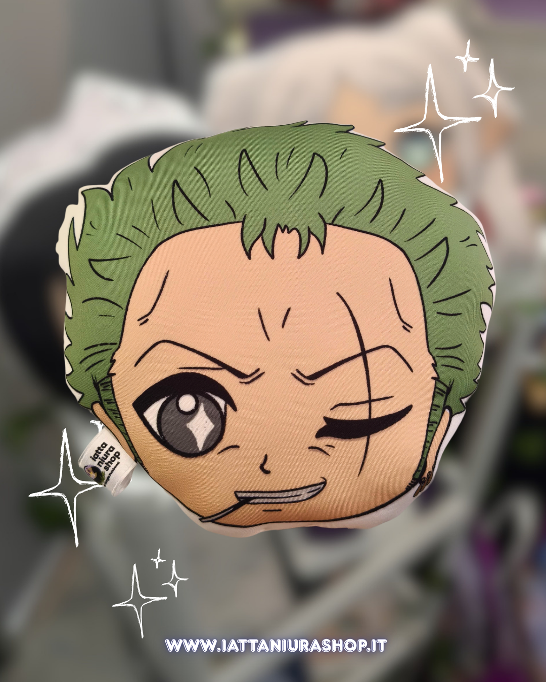 Cuscino squishy (Zoro) - Fatto a mano