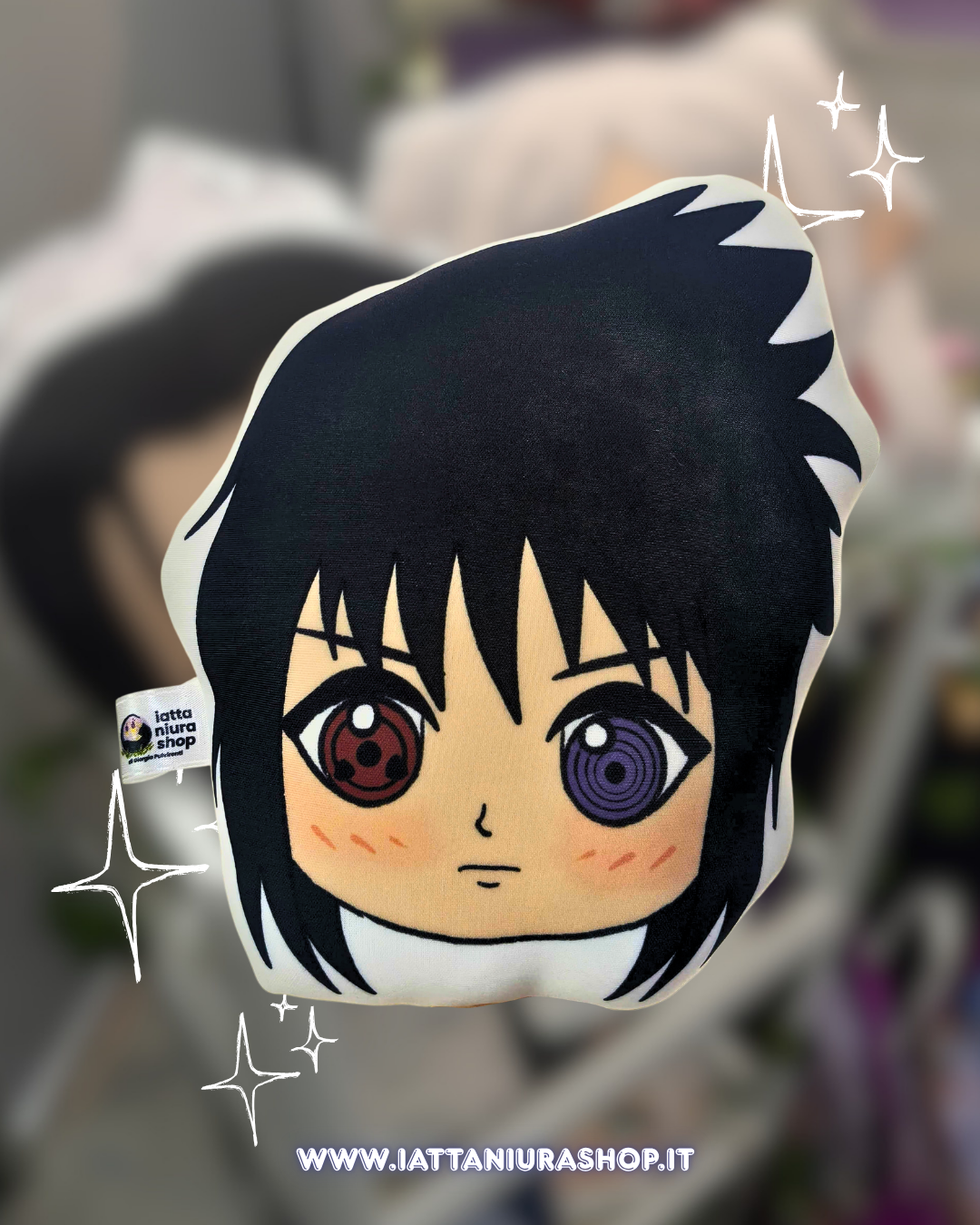 Cuscino squishy (Sasuke) - Fatto a mano