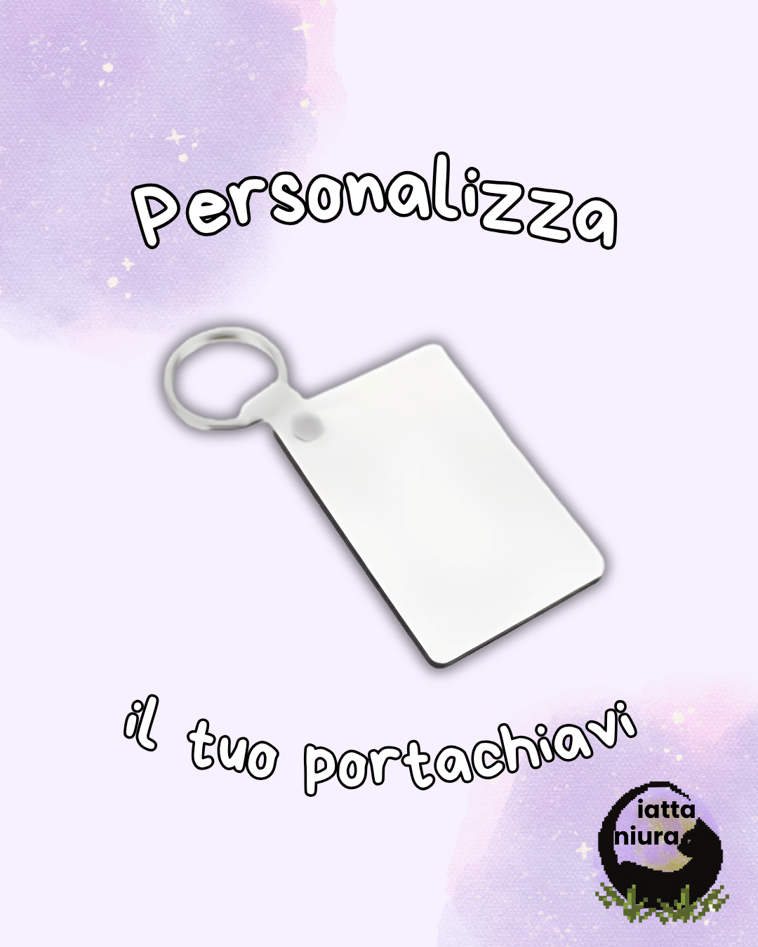 Portachiavi Personalizzato - lucido