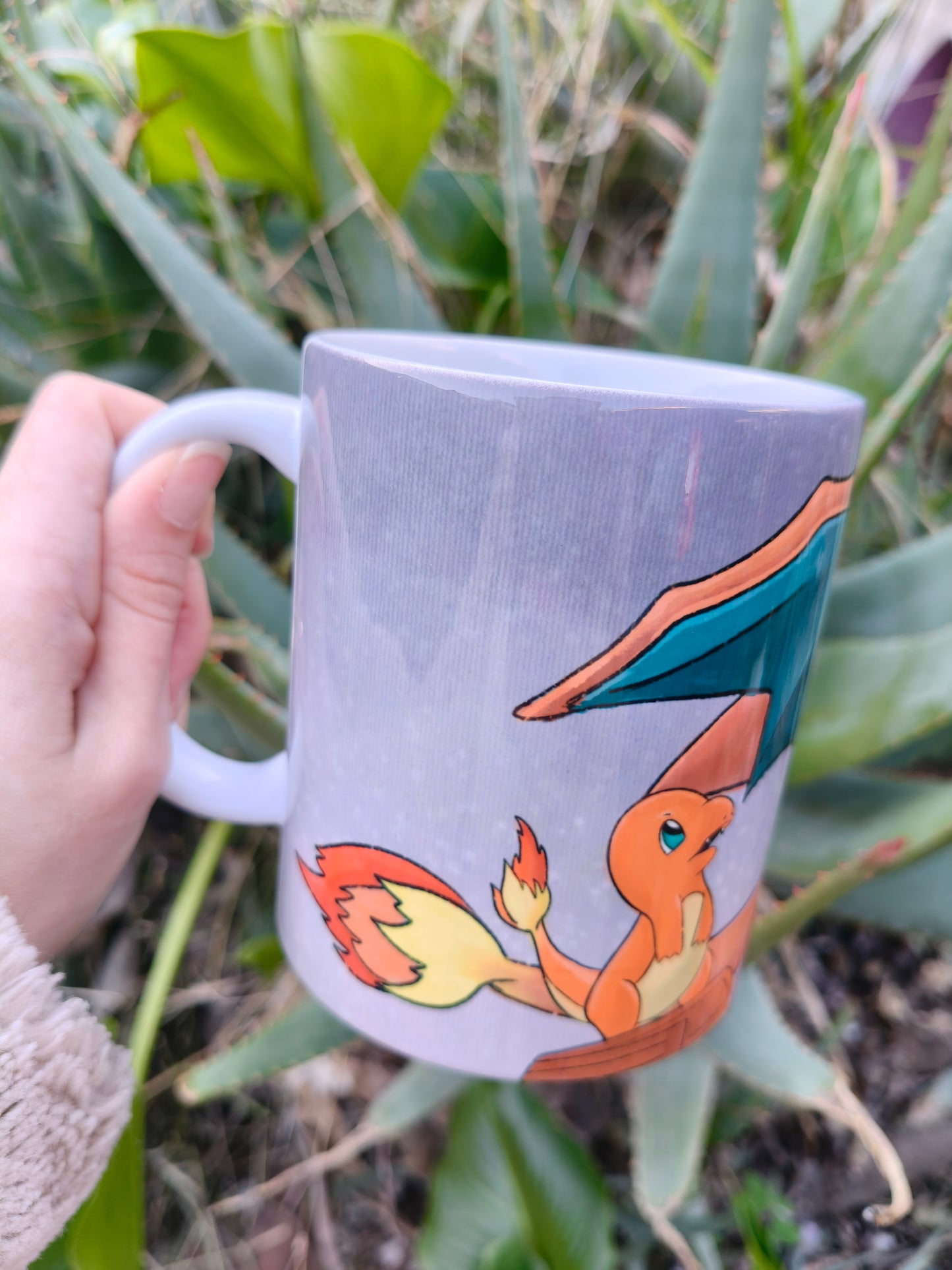 Tazza Drago Rosso Fuoco
